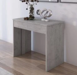 Console Extensible Jusqu'à 300cm Blanc -Promos Meubles Boutique 335362ffd53f45b6a508fec22fa2a3e5