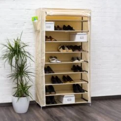 3x Meubles à Chaussures Anthracite -Promos Meubles Boutique 341bbe6beeee4441801689e70f10e7be