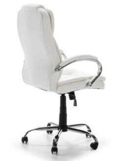 Fauteuil De Bureau Nixon Blanc -Promos Meubles Boutique 3730bd2c54564d2fbb7be5adb056324d