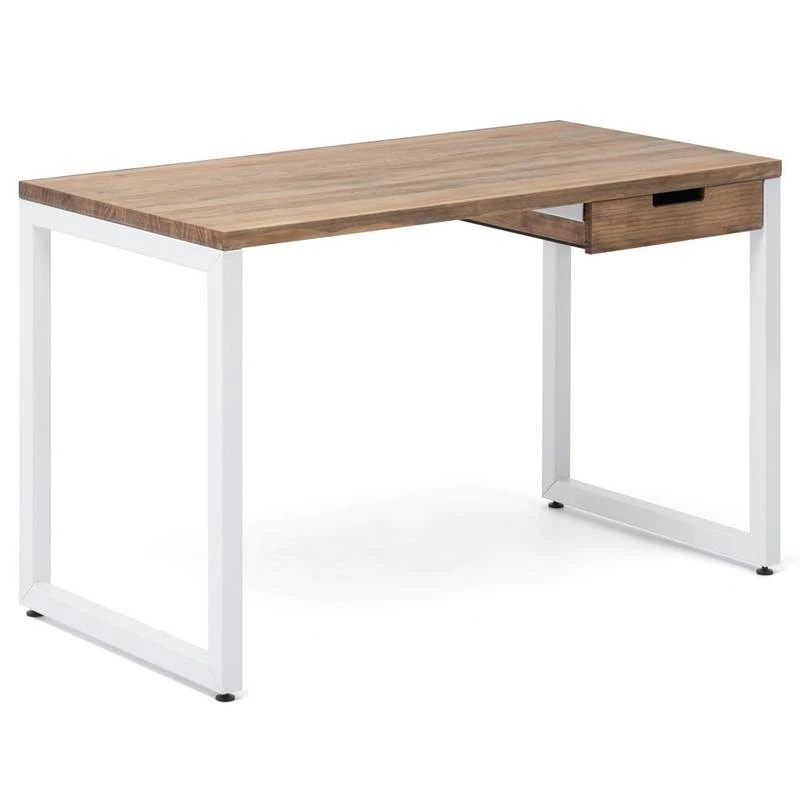 Table Bureau 1 Tiroir 60x140x75cm BL-EV 3 Table Bureau 1 Tiroir 60x140x75cm BL-EV