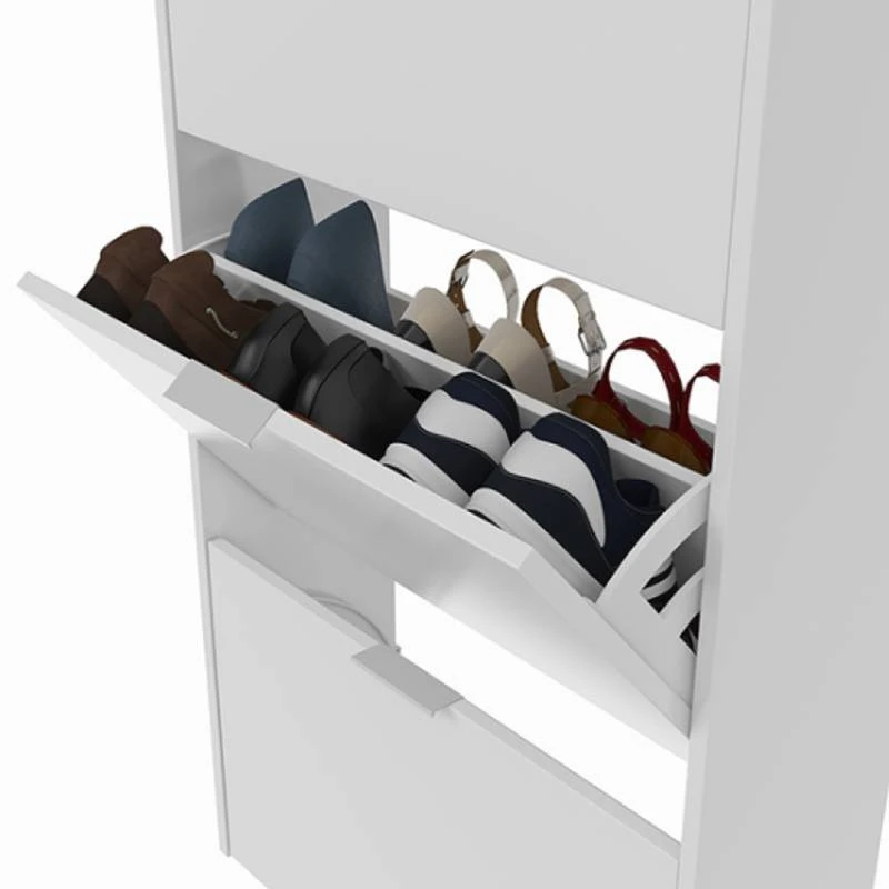 Meuble à Chaussures 3 Portes Rubi 6 Meuble à Chaussures 3 Portes Rubi – Image 4