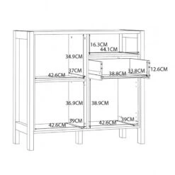 Buffet Moderne 1 Tiroir 2 Portes NORWAY -Promos Meubles Boutique 3d1be122717548b9b4524f288ea5a406