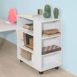 Étagère Roulante FBT68-W -Promos Meubles Boutique 3f72cf55d81a47a68edb155b8bc349e1