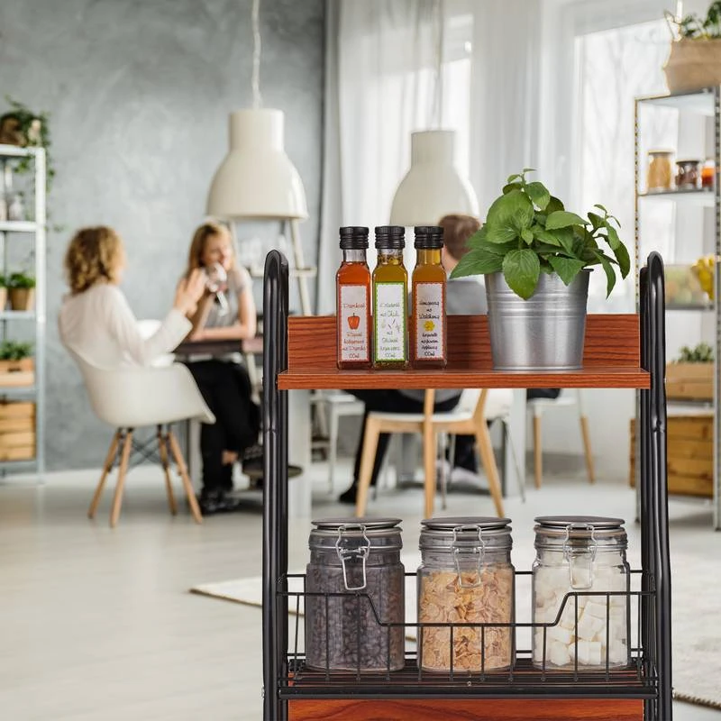 Chariot Cuisine 3 étages 8 Chariot Cuisine 3 étages – Image 6