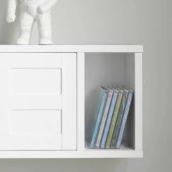 Étagère Murale Meuble D’Entrée FHK18-W -Promos Meubles Boutique 420612d61ad7485aa25a510efde37ba8