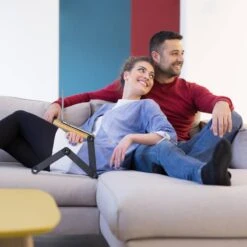 Support à Ordinateur Portable Bambou Alu -Promos Meubles Boutique 4356ef7cf5a94d3eabf01e0894ff93fe