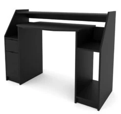 Bureau D'ordinateur Joel 123cm Noir