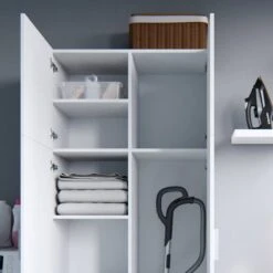 Armoire Multifonction Ingo Blanche -Promos Meubles Boutique 4514574a9a2940b9beaafc4735c971f7