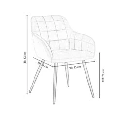 2 Chaises De Salle à Manger Camden -Promos Meubles Boutique 45292a97147e4b9690391d511444aeb2