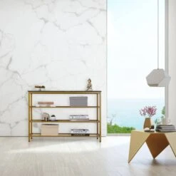 Console En Métal Avec 4 étages -Promos Meubles Boutique 45d708b33fc648f8bc3b563da7991eb4