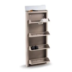 Meuble à Chaussures KIBO 4 Compartiments 34 Meuble à Chaussures KIBO 4 Compartiments -Promos Meubles Boutique 4842f72361e84c08a781497ada5e7ec1