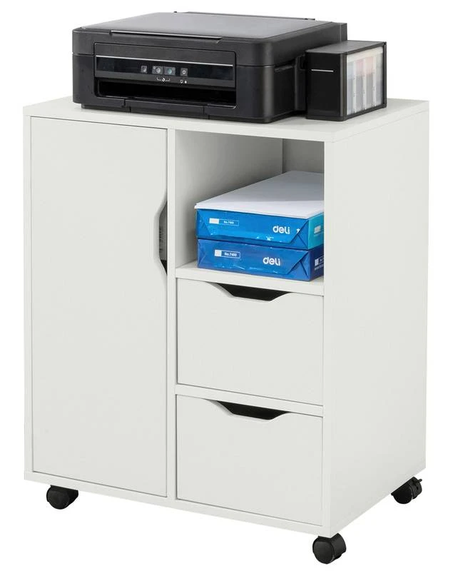 Support Imprimante Roulant FBT105-W 3 Support Imprimante Roulant FBT105-W