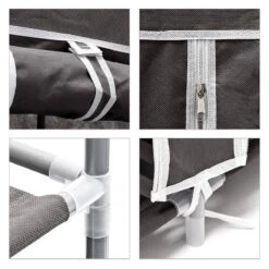 1xArmoire à Chaussures En Tissu Pliante -Promos Meubles Boutique 50c2ececc1714e51830a1ec4edb16ad0