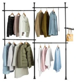 Nouvelles Arrivées 1 Télescope Porte-manteaux KLS03-SCH