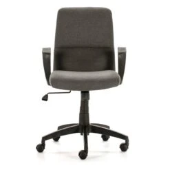 Fauteuil De Bureau Teo, Tissu Gris Foncé -Promos Meubles Boutique 5674ed86dd1540918aa1ceaf869b6877