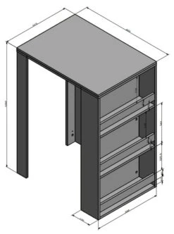 Table De Bar Compacte Blanc -Promos Meubles Boutique 56b61924924e49d980523d2103401055.cropped 136 10 738 990.processed