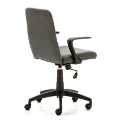 Fauteuil De Bureau Teo, Tissu Gris Foncé -Promos Meubles Boutique 5a11c152f4df435e88c93d2419198d46