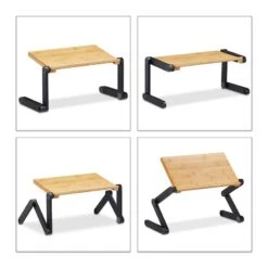 Support à Ordinateur Portable Bambou Alu -Promos Meubles Boutique 5aae7c91ce5043e4bed23c6966056c74