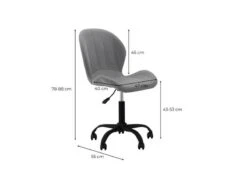 Fauteuil De Bureau BILLY (pieds Noirs) 25 Fauteuil De Bureau BILLY (pieds Noirs) -Promos Meubles Boutique 5c18467a57ca452b8d64148dc1def9c4