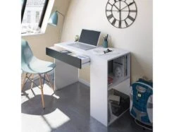 Bureau Avec Tiroir Et étagère -Promos Meubles Boutique 5ce0405582eb461c9879f394dcb64000