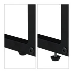 Table Console Verre Avec 4 Compartiments -Promos Meubles Boutique 60289fa9bc414912977f5f45306591a6