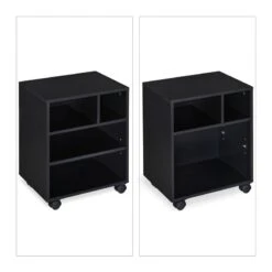 Caisson à Roulettes Noir -Promos Meubles Boutique 6076838eba064ed0aa5efa9dd68bcba0