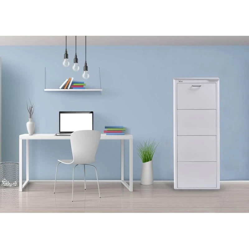 Meuble à Chaussures KIBO 4 Compartiments 20 Meuble à Chaussures KIBO 4 Compartiments – Image 18