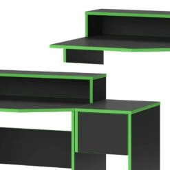 Bureau Ordinateur Kron Noir/Vert Set 7 14 Bureau Ordinateur Kron Noir/Vert Set 7 -Promos Meubles Boutique 626ce39a8ce54cec9e932ce240e06e9e