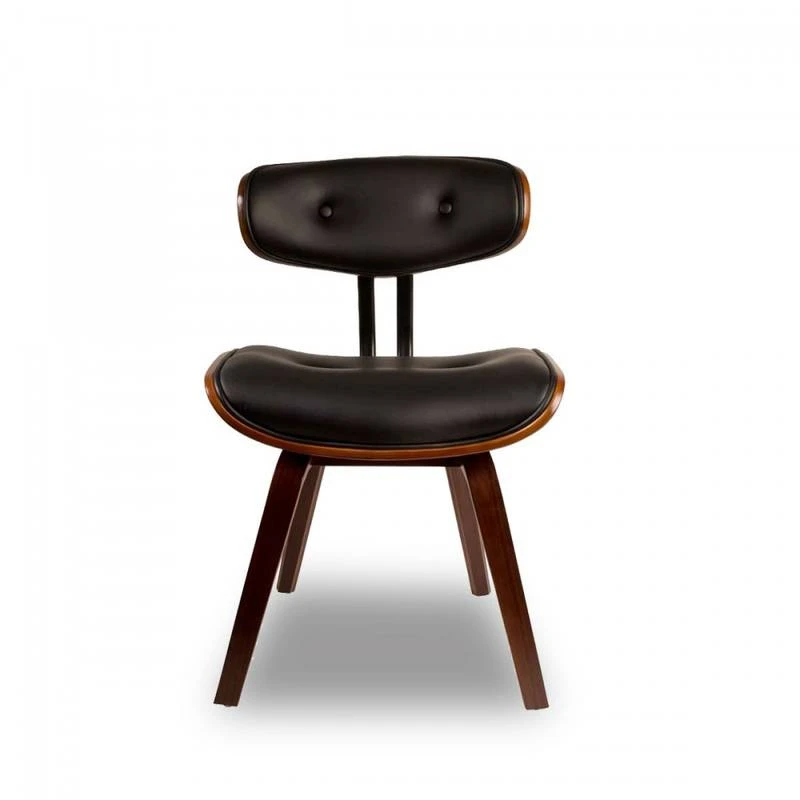 Chaise Lounge Bois Marron 9 Chaise Lounge Bois Marron – Image 7