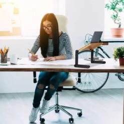 Support à Ordinateur Portable Bambou Alu -Promos Meubles Boutique 6fac77d5f691460fb4b7b2efc2501861