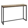 Table Console Icub 30x120x80cm Noir -Promos Meubles Boutique 70f01fe6f2484d28a44fef7df93e55ac