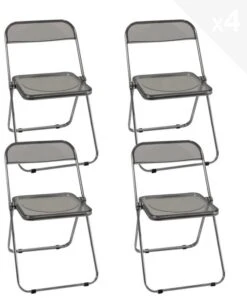 Lot De 4 Chaises Pliables RAMA -Promos Meubles Boutique 72a2e5c7073348d0b23eeb8315d0ee8f
