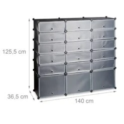 Meuble à Chaussures 18 Compartiments -Promos Meubles Boutique 73daf47ae9e24f0a9b7164e2856ba8e6