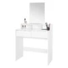 Coiffeuse + Miroir 80x40x140cm Blanc 2 Coiffeuse + Miroir 80x40x140cm Blanc -Promos Meubles Boutique 76955c50d5d4456ab5bb85996e6b0bb5