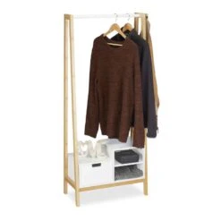 Portant Avec Compartiments De Rangement