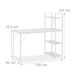 Bureau Avec étagère -Promos Meubles Boutique 778448300ce54bcfae5f627f875314d8