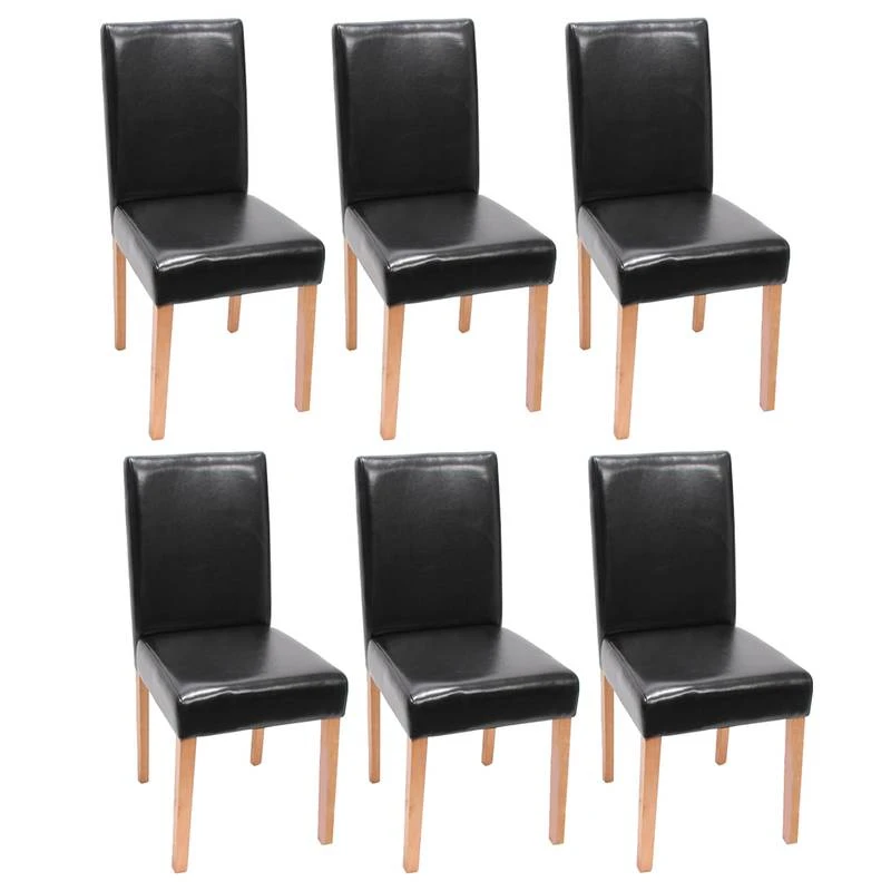 Chaise Littau Simlicuir Lot De 6 22 Chaise Littau Simlicuir Lot De 6 – Image 20