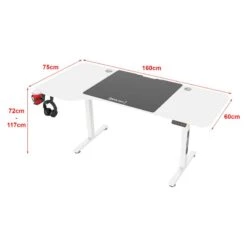 Pro-Tec Bureau électrique Virolahti Forme L -Promos Meubles Boutique 7a783be914c34e25b56c11f7bacf4ea8