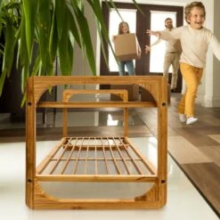 Étagère à Chaussures Bambou Rangement -Promos Meubles Boutique 7b222403b2b24ed89faabff4d95437bf