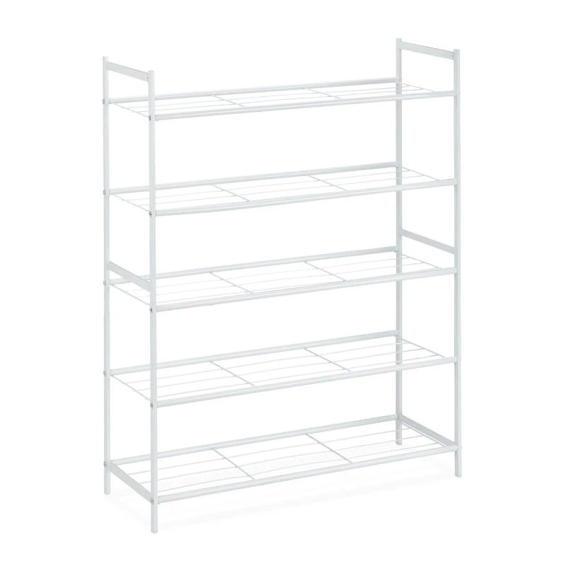 Étagère à Chaussures En Métal 5 Niveaux 9 Étagère à Chaussures En Métal 5 Niveaux – Image 7