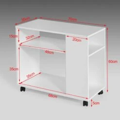 Bout De Canapé Table Imprimante FBT34-W -Promos Meubles Boutique 7cbcd0ccf75e42b49661bbcfe3e5dd70