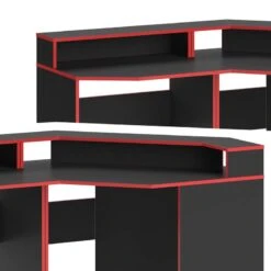 Bureau Ordinateur Kron Noir/rouge Set 5 12 Bureau Ordinateur Kron Noir/rouge Set 5 -Promos Meubles Boutique 7fbf262c721c49a39668d77d2cd7ed03