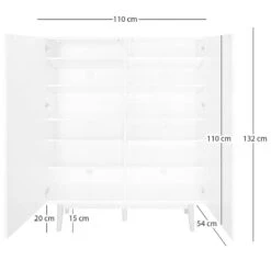 Meuble à Chaussures LINDHOLM - 2 Portes 34 Meuble à Chaussures LINDHOLM - 2 Portes -Promos Meubles Boutique 8000024234 230823 500 SKETCH DETAILS P000000008000024234 sketch