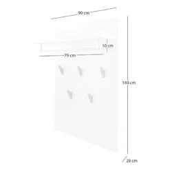 Porte-manteau Mural LINDHOLM à étagère -Promos Meubles Boutique 8000047081 230728 500 SKETCH DETAILS P000000008000047081 sketch