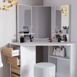 Coiffeuse D'angle Arielle Avec Tabouret -Promos Meubles Boutique 8085dfbffd9c4de7909580a8954e2f79