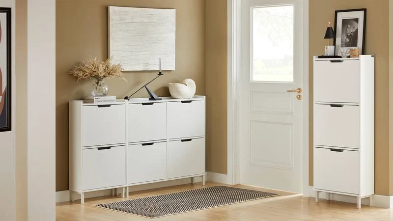 Armoire à Chaussures FSR100-W 4 Armoire à Chaussures FSR100-W – Image 2