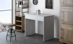 Console Extensible Jusqu'à 300cm Blanc -Promos Meubles Boutique 84449bab63f74951b4bee21d5ccb91f8