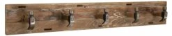 Portemanteau Mural 5 Crochets Teck