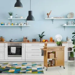 Desserte Cuisine Bambou Chariot Service -Promos Meubles Boutique 8801635fae494828ba3526fe1b51e094