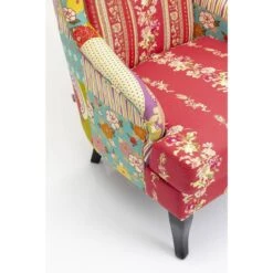 Fauteuil Wing Patchwork -Promos Meubles Boutique 91c1894fec784b7fa9ff437d74f005dd